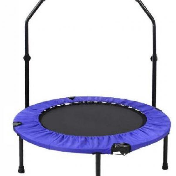 4-Folding Trampoline with Adjustable Handle